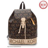 michael kors jet set logo pvc groot koffie rugzak Rotterdam Winkel oidua300